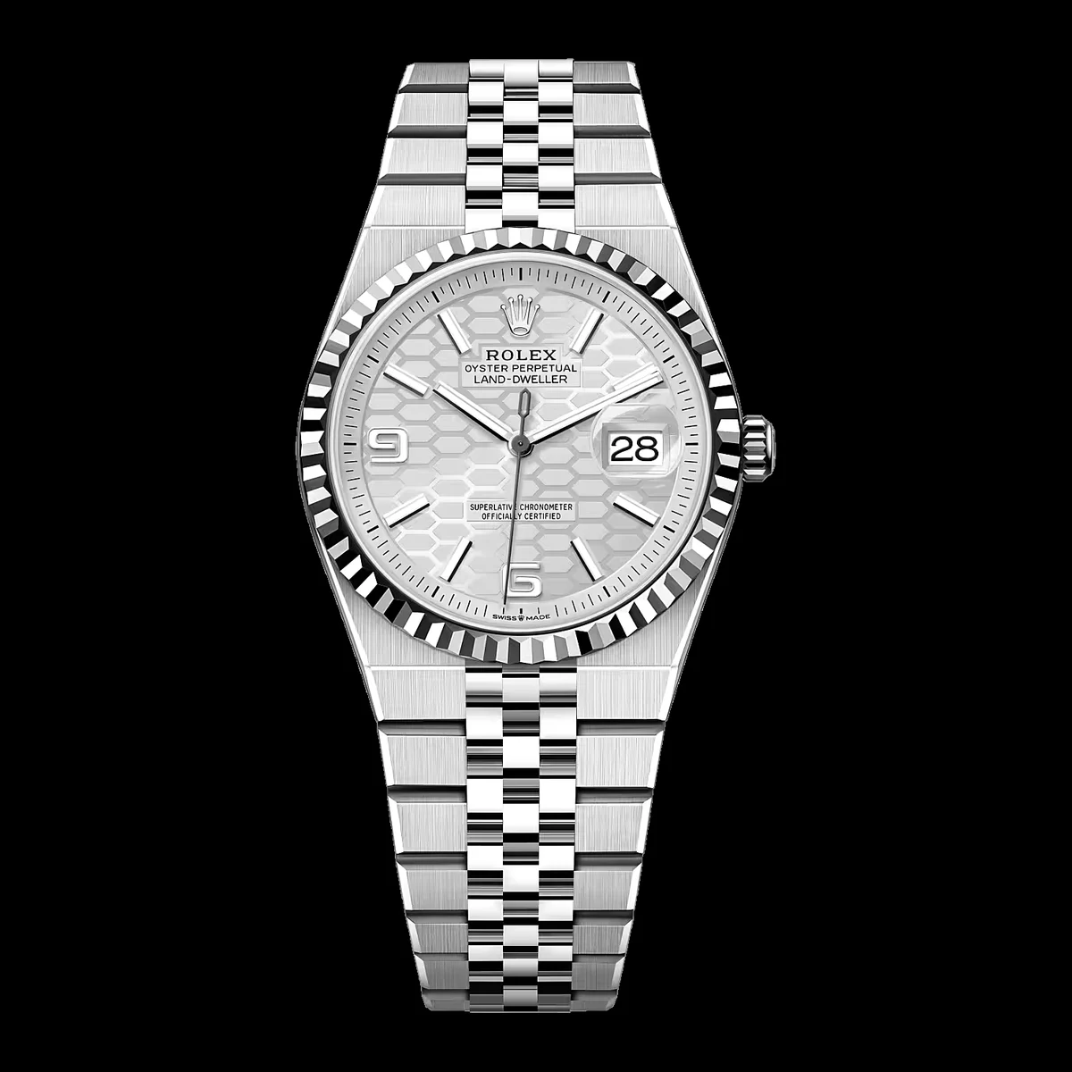 Rolex Land-Dweller 40 in platinum, reference 127336